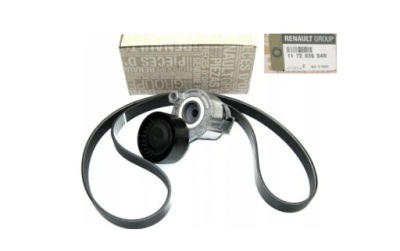 Натяжитель ремень генератора 1.4 1.6 scenic 2 оригинал фото №1