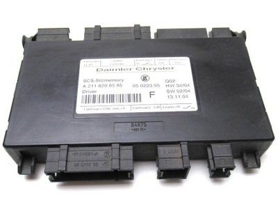 Модуль сиденье lewego mercedes e w211 a2118208585 фото №1