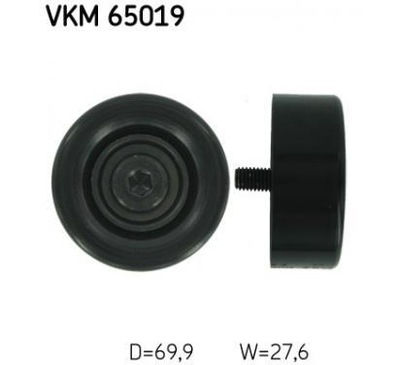 Skf vkm 65019 ролик направляющая / направляющая, ремень клиновой зубчатый фото №1