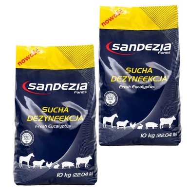 SANDEZIA 20 KG PREPARAT DO SUCHEJ DEZYNFEKCJI