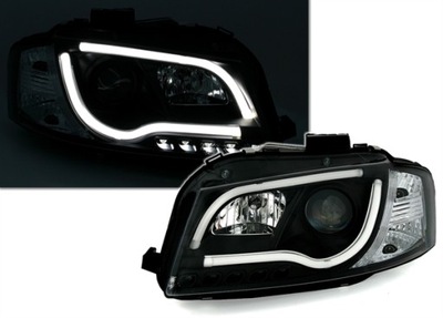 ФОНАРИ AUDI A3 8P 8PA 04-08R LIGHT BAR LED (СВЕТОДИОД ) TUBE BLK