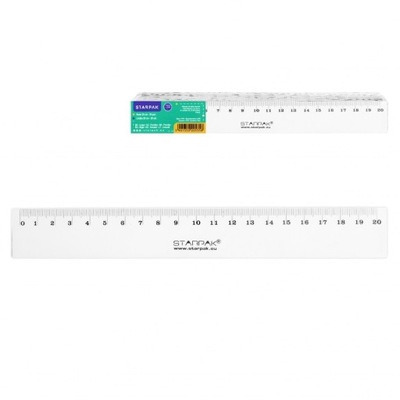 Linijka 20cm A 20 STARPAK