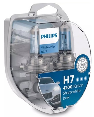 PHILIPS WHITE НОЧНОГО ВИДЕНЬЯ ULTRA 2X H7 +2XW5W 12972WVUSM