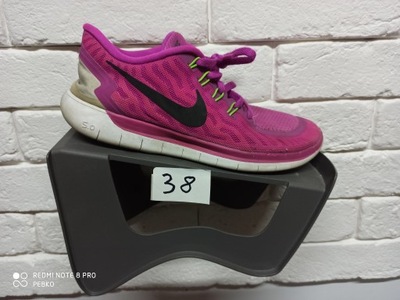 DAMSKIE BUTY BIEGOWE NIKE FREE 5.0 FUCHSIA R 38