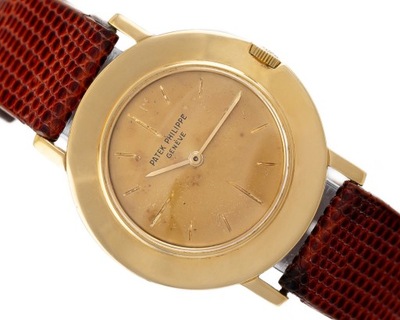 PATEK PHILIPPE CALATRAVA DISCO VOLANTE 18K GOLD REF.2594