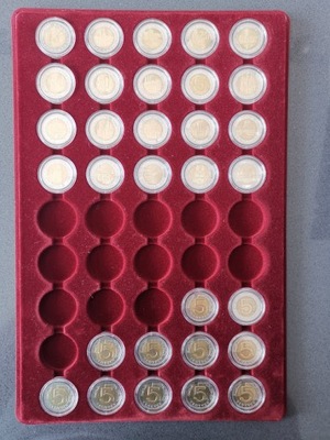 Zestaw 32 monet 5 zł od 1994-2024