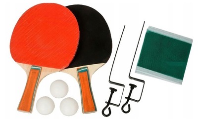 Rakietki do tenisa Ping Pong + siatka 65824