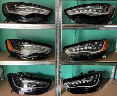 Audi a6 c7 4g full led usa rs6 4g0941004l 4g0941003l фото №1