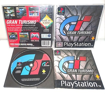 Gra Gran Turismo PSX 3XA PŁYTA +DB