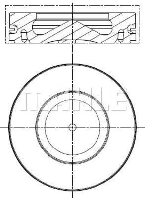 ПОРШНІ MAHLE 081 PI 00100 000 фото