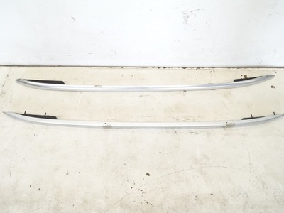 Комплект рейлинги рейлинг кровельные vw touareg 7p хром хромированные фото №1