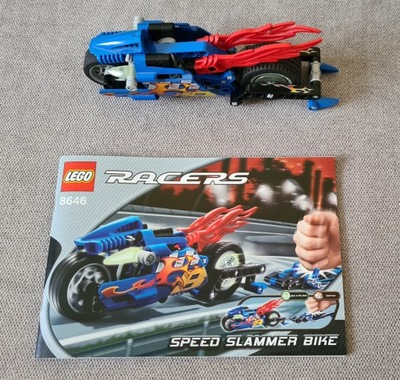 Lego Racers 8646 Speed Slammer Bike Motocykl