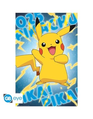 Pokemony Pikachu - plakat 61x91,5 cm