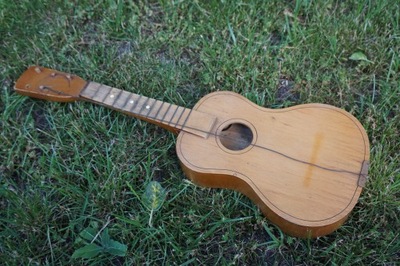 Gitara mandolina zabawka PRL