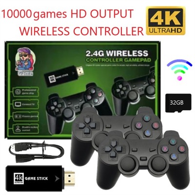 Video Game Console 32G 64G Stick Lite 4K Built-in