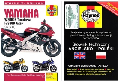 YAMAHA YZF600R THUNDERCAT FZS600 FAZER (1996-2003) MANUAL +GRATIS 24H  