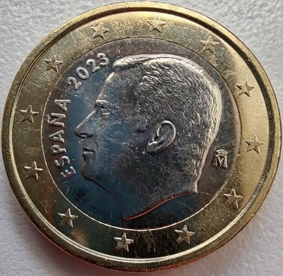 1947 - Hiszpania 1 euro, 2023