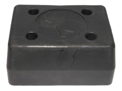 Отбойник резиновый угловой schmitz колёсная база винт 60x85 фото №1