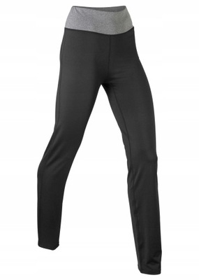 Bonprix 34 _DYI CZARNE LEGGINSY SPORTOWE