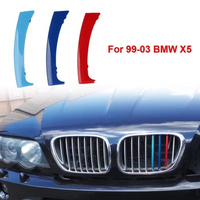 PRIEKIS GRILLE TRIM STRIPS FOR BMW E39 E70 F10 F11 E53 G05 X5 E89 E85 ~53979 