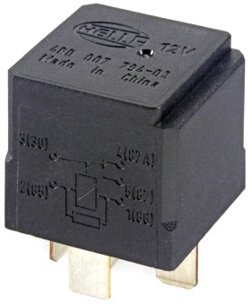 Реле mercedes a0025421419 hella фото №1