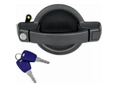 Ручка дверь fiat doblo i 01-10 i 01-05 фото №1