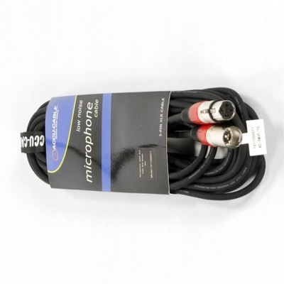 Przewód kabel mikrofonowy 10m XLR XLR