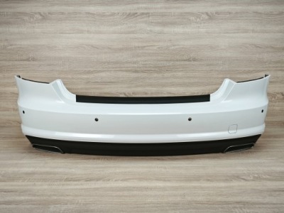 Бампер задняя audi a7 c7 lift ls9r 32 km! фото №1