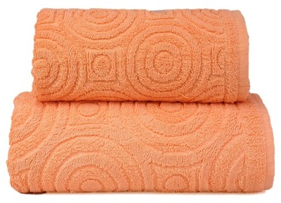 Ręcznik bawełniany Emma 70x140 Greno pomarańczowy