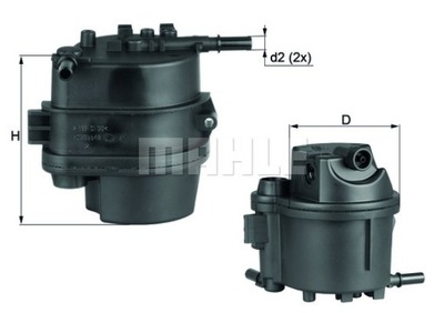 ФИЛЬТР ТОПЛИВА KNECHT KL 777D KL777D