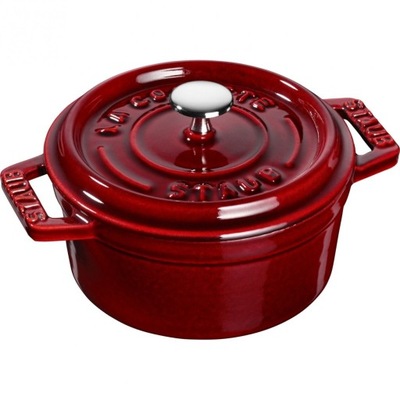 Mini Garnek żeliwny Okrągły 250 Ml, Grenadynowy Mini Cocotte Staub