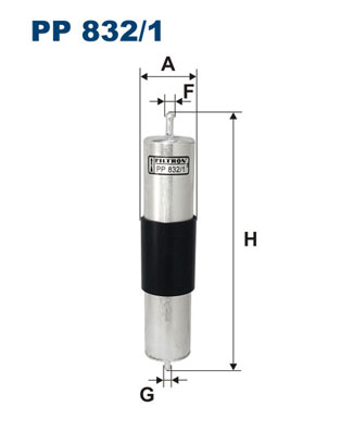 FILTER FUEL FILTRON PP832/1 PP8321  