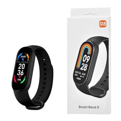 SMARTWATCH SMARTBAND M8 DUZO FUNKCJI SPORTOWY ZEGAREK NAJTANIEJ iOS Android