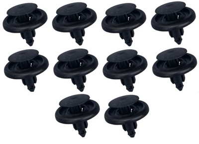 10x клипса штифт распорный подкрылок защита 7 mm toyota auris avensis corolla фото №1