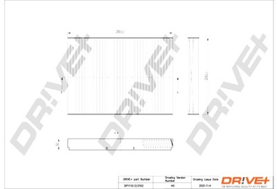 DRIVE+ ФИЛЬТР САЛОНА VOLKSWAGEN GOLF IV WĘGLO WY