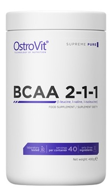 OSTROVIT SUPREME PURE BCAA 2-1-1 400g