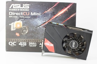 Karta graficzna ASUS GeForce GTX 970 DirectCU Mini OC 4GB GDDR5