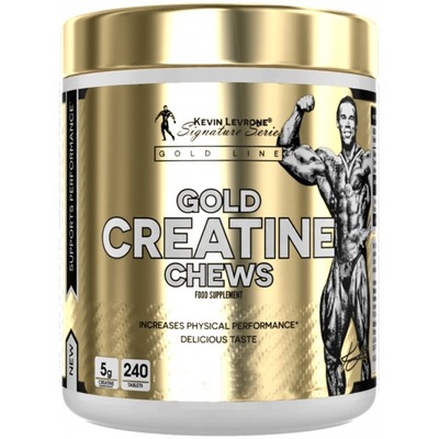 Kreatyna Tabletki Do Żucia 240szt KEVIN LEVRONE Gold Creatine Chews