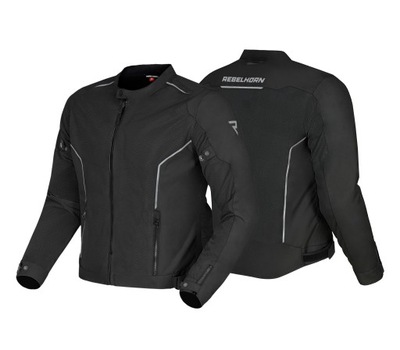 Kurtka Tekstylna Rebelhorn Wave Black 6XL