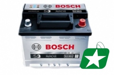 BOSCH S3 41AH 360A P+ (S3 001) AKUMLULATOR 