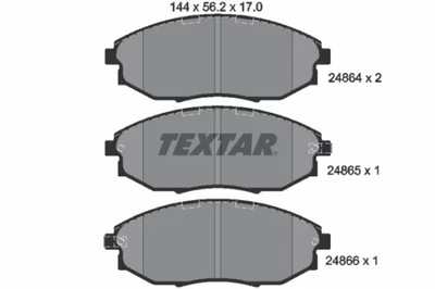 2486401 PADS HAM. CHEVROLET EPICA  