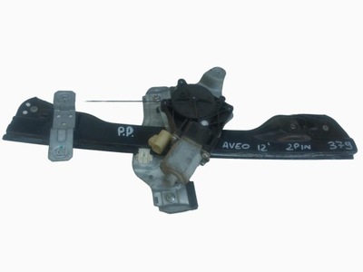 Механізм підйомник скло правий перед chevrolet aveo фото №1