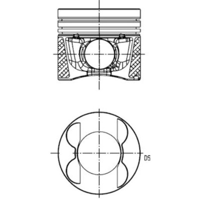 PISTÓN KOLBENSCHMIDT 40096600  