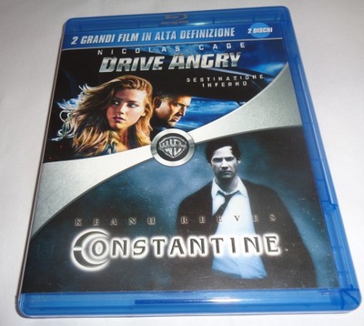 CONSTANTINE + DRIVE ANGRY - Blu Ray