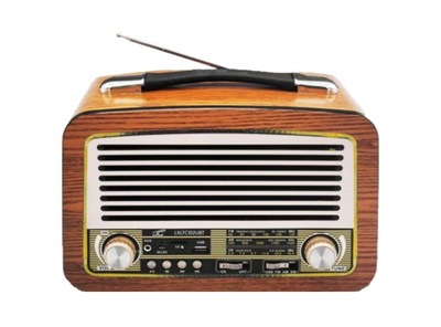 RADIO SIECIOWE KUCHENNE RETRO AKUMULATOR BLUETOOTH FM USB