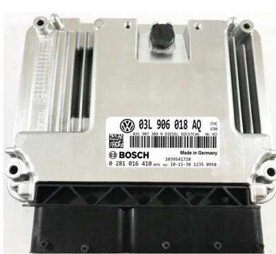 КОМПЬЮТЕР ECU VW GOLF 2.0 03L906018AQ 0281016410 