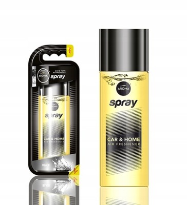 ZAPACH SAMOCHODOWY AROMA PERFUME SPRAY BLACK