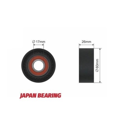 Nty rnk-pe-000 ролик натяжителя, ремень клиновой wiel фото №1