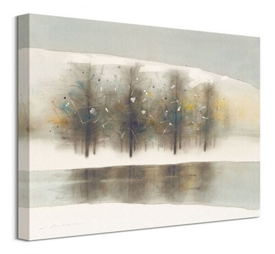Law Wai Hin Drzewa Zimą Obraz na płótnie 40x30 cm