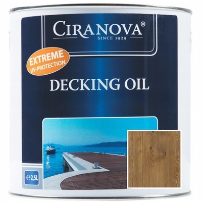 Olej do tarasów CIRANOVA DECKING OIL Dark Grey